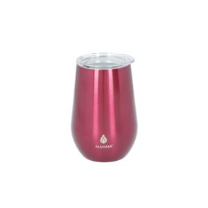 Manna Stainless Steel Tumbler Pink Shimmer Manna Stainless Steel Tumbler Pink Shimmer